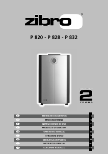 Handleiding Zibro P 828 Airconditioner