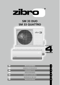 Bruksanvisning Zibro SM 33 DUO Luftkonditionering