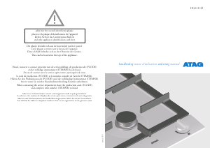 Mode d’emploi ATAG HG6111H Table de cuisson