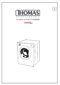 Manual de uso Thomas TH-D9KCBC Secadora