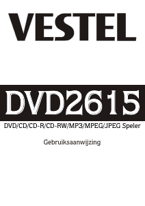 Handleiding Vestel DVD2615 DVD speler