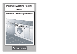 Manual Lamona HJA8553 Washing Machine