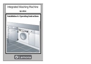 Manual Lamona HJA8514 Washing Machine