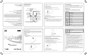 Manual ZTE S510 Mobile Phone