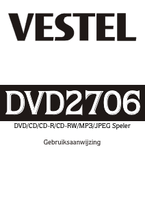 Handleiding Vestel DVD2706 DVD speler