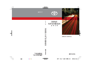 Manual Toyota Yaris Hatchback (2014)