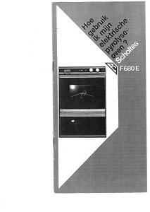 Handleiding Scholtès F 680 E Oven