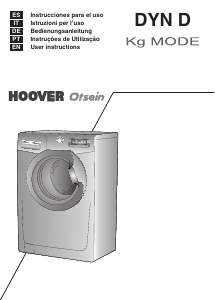 Manual Otsein-Hoover DYN 8124D3-37 Máquina de lavar roupa
