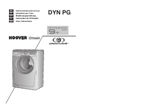 Manual Otsein-Hoover DYN 9146PG-37 Washing Machine