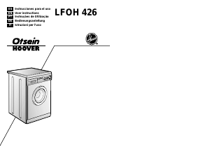Manual Otsein-Hoover LB LFOH 426 Washing Machine