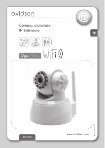 Mode d’emploi Avidsen 123212 Oga Motoriz Caméra IP