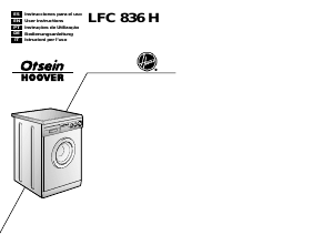 Manuale Otsein-Hoover LFC836AH EXP Lavatrice