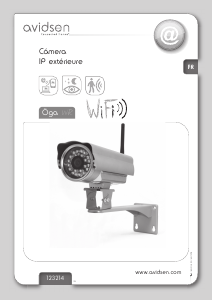 Mode d’emploi Avidsen 123214 Oga WR Caméra IP
