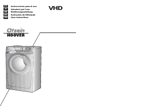 Manuale Otsein-Hoover VHD 610-37 Lavatrice