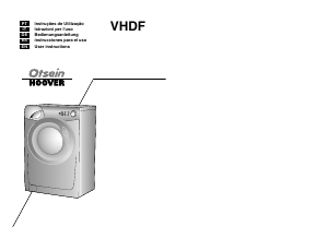 Manual de uso Otsein-Hoover VHDF 6124-37 Lavadora