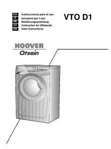 Manual de uso Otsein-Hoover VTO 612D12-37S Lavadora