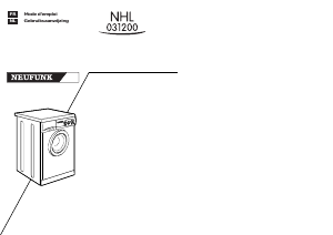 Mode d’emploi Neufunk NHL 031200 Lave-linge