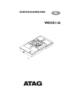 Handleiding ATAG WO3011A Kookplaat