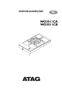 Handleiding ATAG WO3011CB Kookplaat