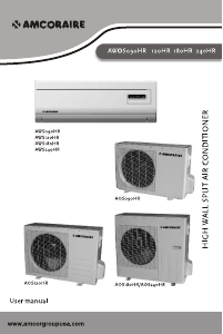 Handleiding Amcor AWS 090HR Airconditioner