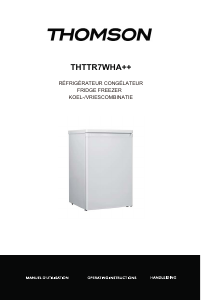 Mode d’emploi Thomson TH-TTR7WHA++ Réfrigérateur
