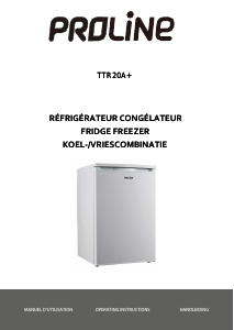 Bedienungsanleitung Proline TTR20A+ Kühlschrank