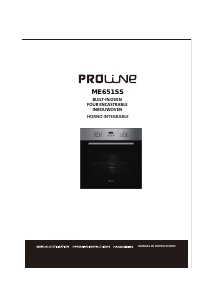 Mode d’emploi Proline ME651SS Four