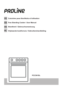 Mode d’emploi Proline PCC 561 SL Cuisinière