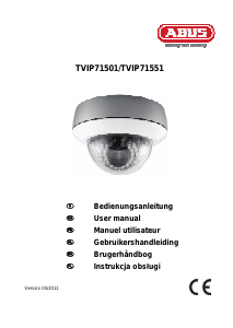 Handleiding Abus TVIP71551 IP camera