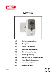 Manual Abus TVIP11560 IP Camera