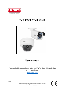 Handleiding Abus TVIP41560 IP camera