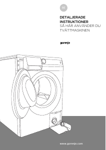 Bruksanvisning Gorenje W8765K Tvättmaskin
