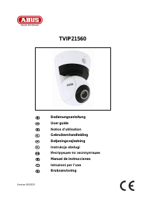 Handleiding Abus TVIP21560 IP camera