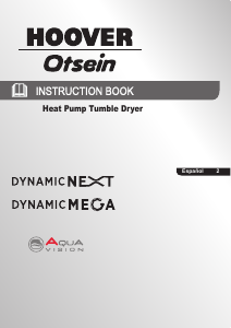 Manual de uso Otsein-Hoover ODMH D1013A2X-37 Secadora