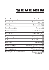 Manual Severin BP 2427 Pan
