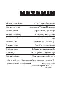 Instrukcja Severin AH 7912 Odkurzacz ręczny