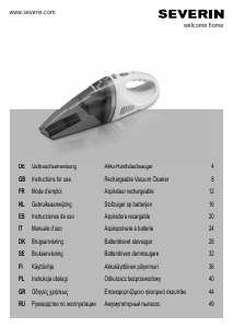 Manual de uso Severin AH 7910 Aspirador de mano