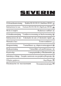 Manual Severin HL 8111 Heater