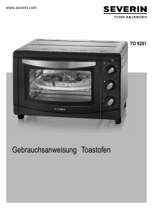 Bedienungsanleitung Severin TO 9261 Backofen