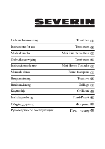 Manual Severin TO 2020 Oven