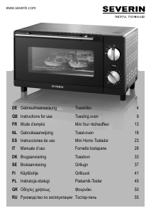 Manuale Severin TO 2039 Forno