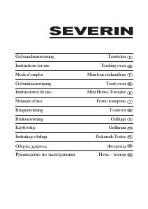 Manuale Severin TO 2033 Forno