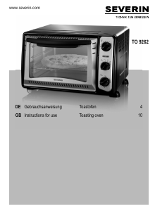 Handleiding Severin TO 9262 Oven