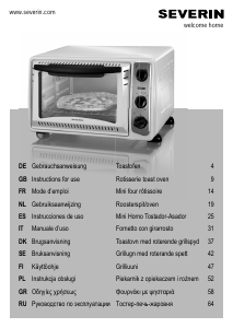 Manuale Severin TO 2035 Forno