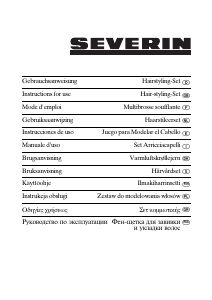 Bruksanvisning Severin HC 6857 Locktång