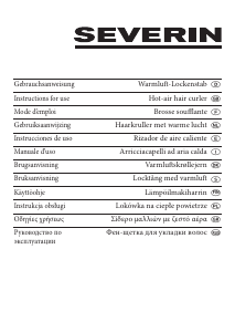 Bruksanvisning Severin WL 6800 Locktång