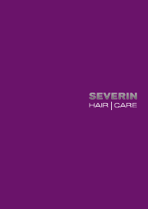 Руководство Severin WL 0808 Стайлер для волос