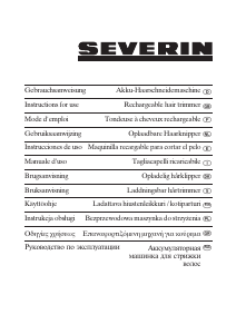 Manual de uso Severin HS 7819 Cortapelos