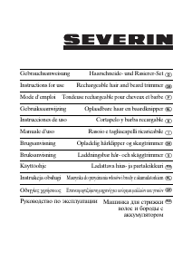 Manual de uso Severin HS 7813 Cortapelos