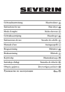 Manual de uso Severin HT 6021 Secador de pelo